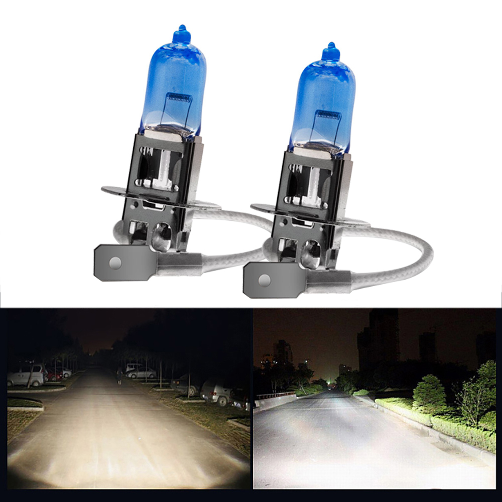 H3 Halogeen Lampen 100W Lamp Voor Auto 'S Wit Licht Super Heldere