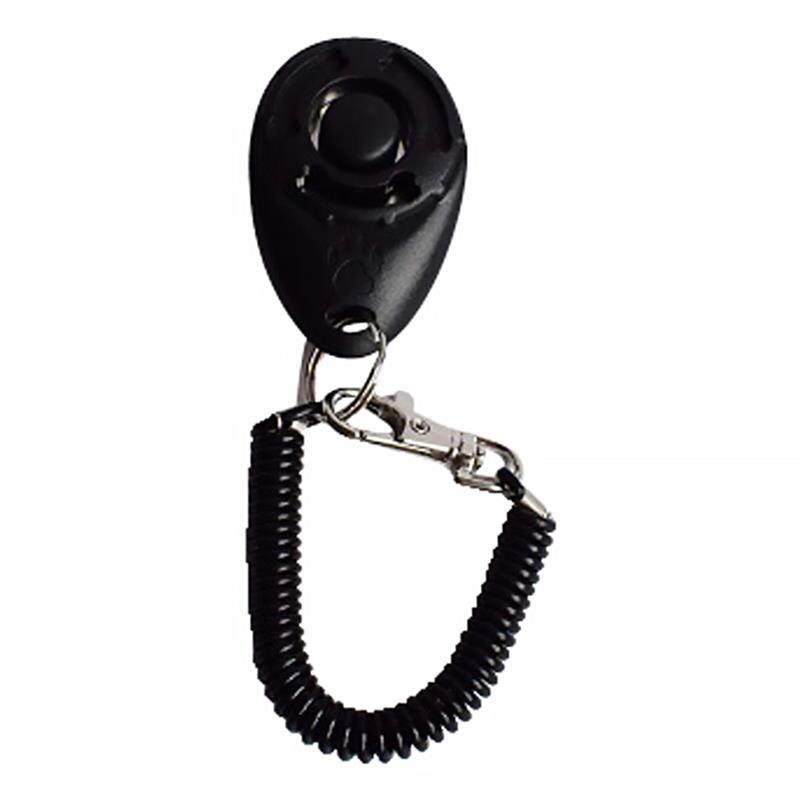 Dog Trainer Pet Training Dog Clicker Adjustable Lould Sound Key Chain Aid Wrist Strap Doggy Pet Products Dog Training Accessory: 01