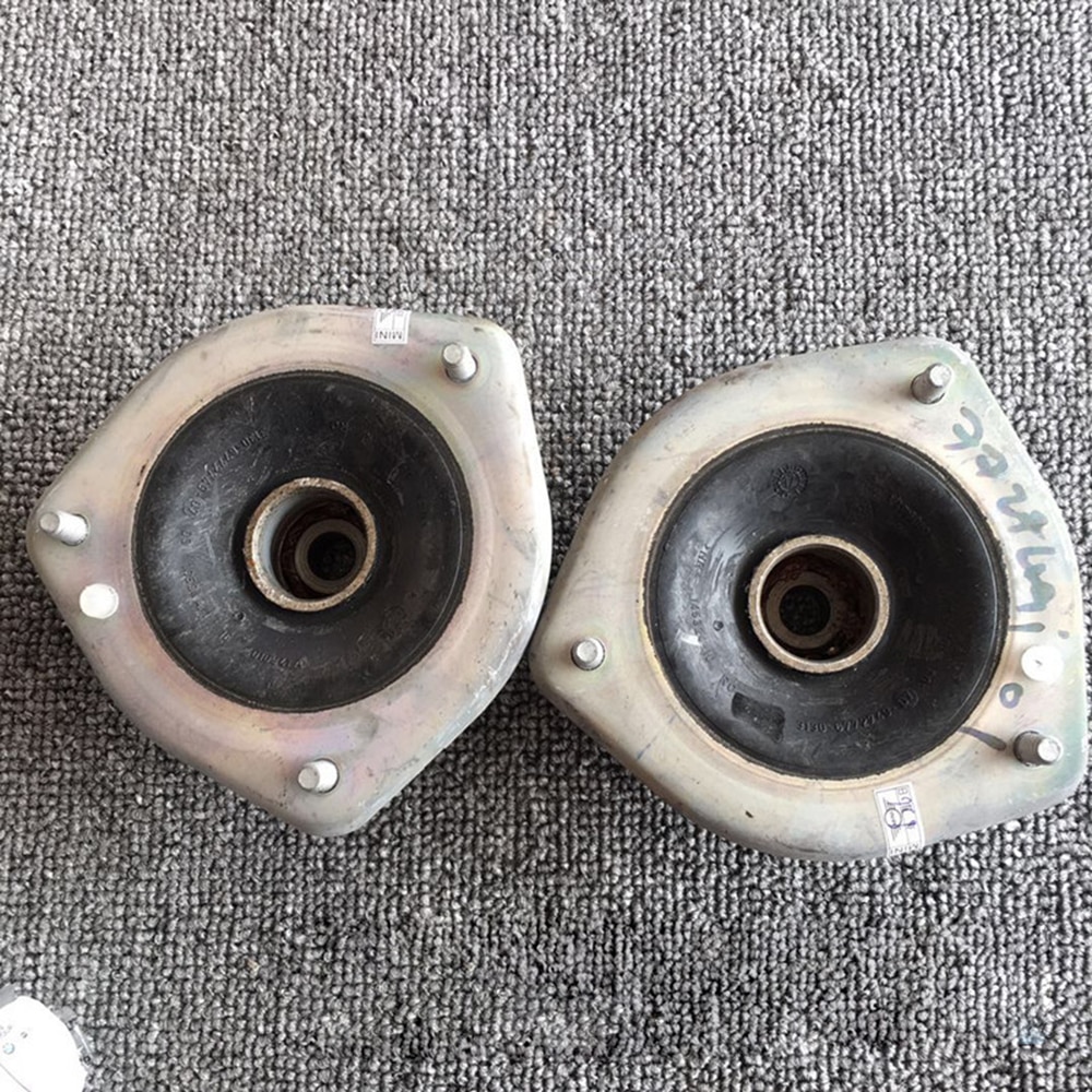 Car Front Shock Absorber For MINI Cooper JCW One S R55 R56 Top Rubber Upper Seat Pressure Bearing Car Styling Accessories