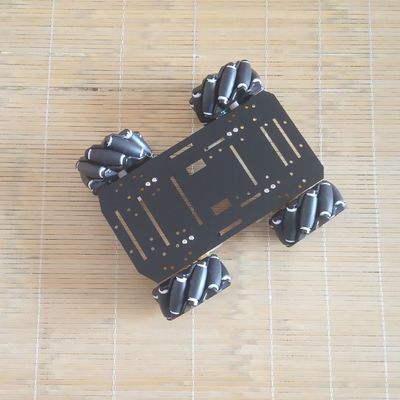 Mecanum Roue Châssis DC Moteur Châssis De Voiture Avec Absorption des chocs 4WD Omnidirectionnel Portable Robot À MONTER SOI-MÊME Jouet
