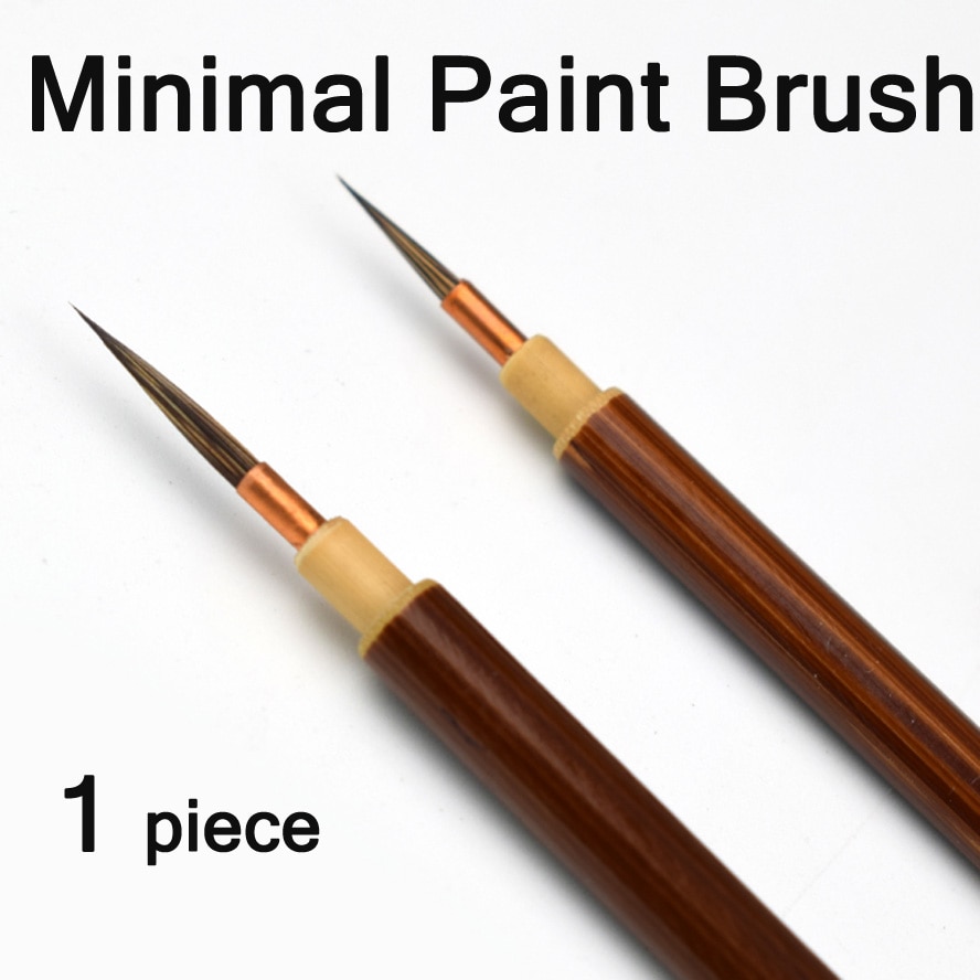 Minimal japansk kalligrafi børste linje børste kanin hår skrive pensel pen kalligrafi maleri kunst forsyninger stationær