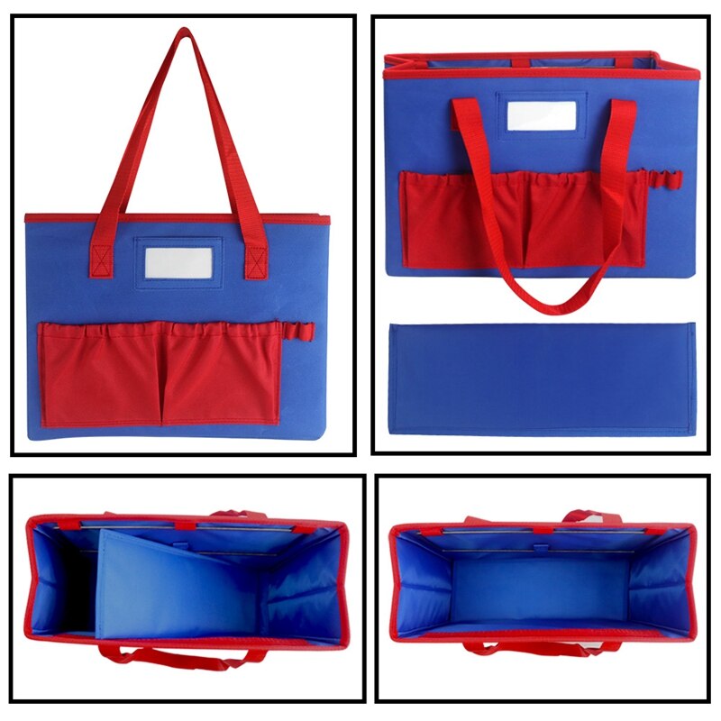 Multi-Purpose Large Desktop Organizer Fundamentals Art File Folder Storage Bag Foldable Gardening Tool Bag