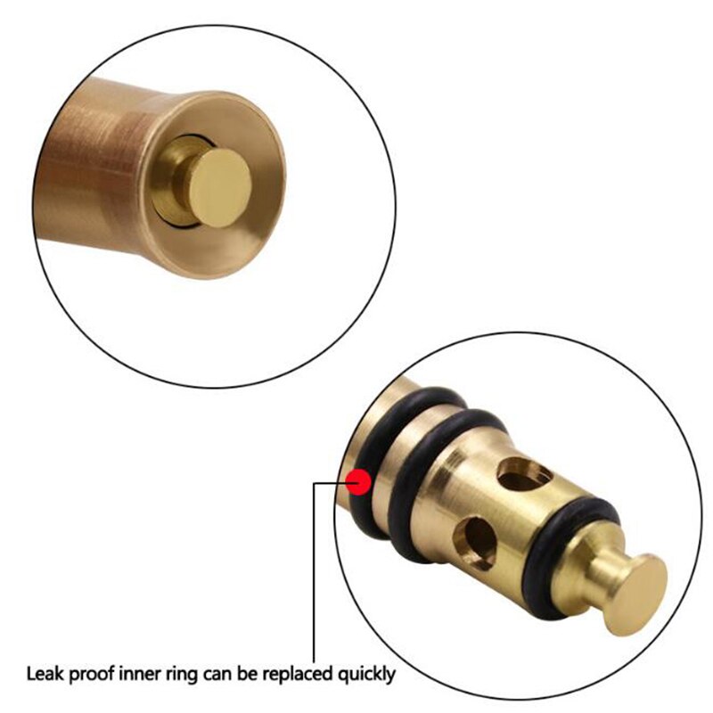 Adjustable Twist Hose Nozzle Brass Garden Sprinkler Nozzle Water Spray Hose Nozzle for Car Wash Garden Irrigation