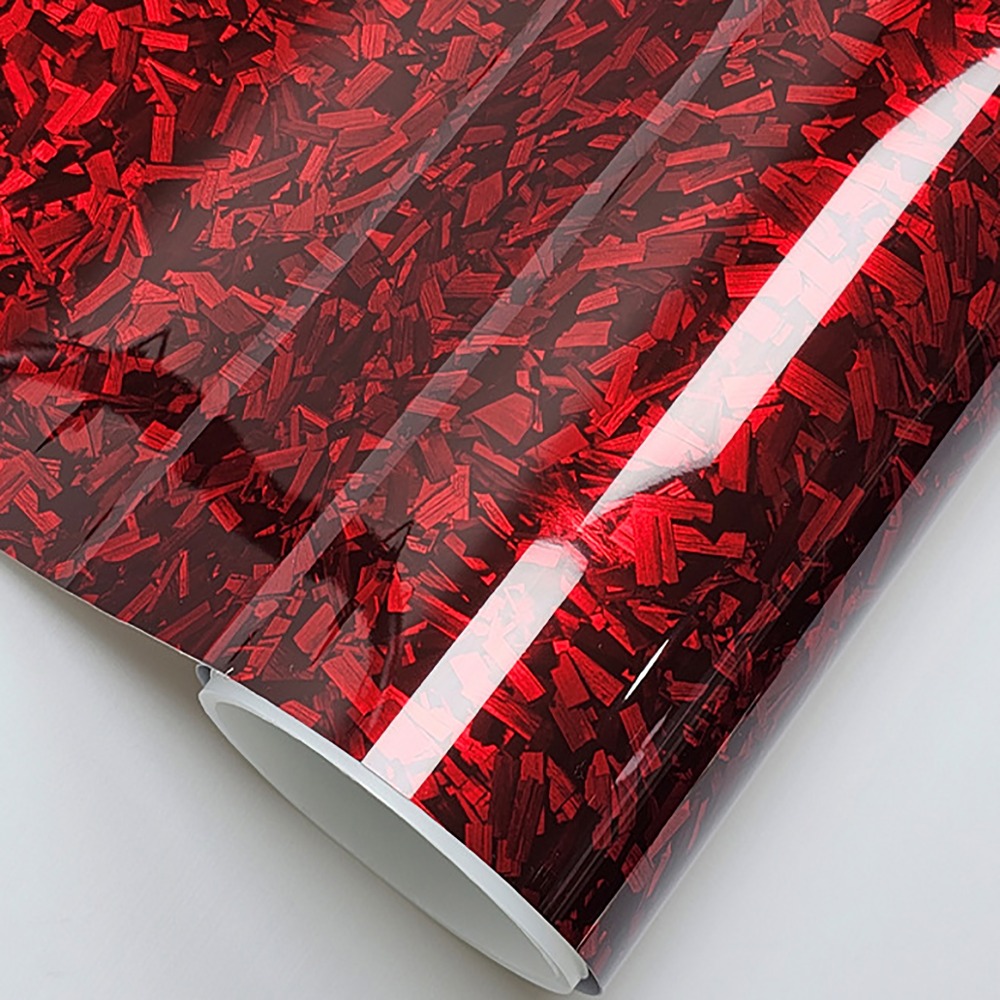 Hiilikuituvinyylikalvo auton sisätarra 3d/6d- efektinen taottu hiilikuitukäärefoliotarra moottoripyörätarrat: Musta