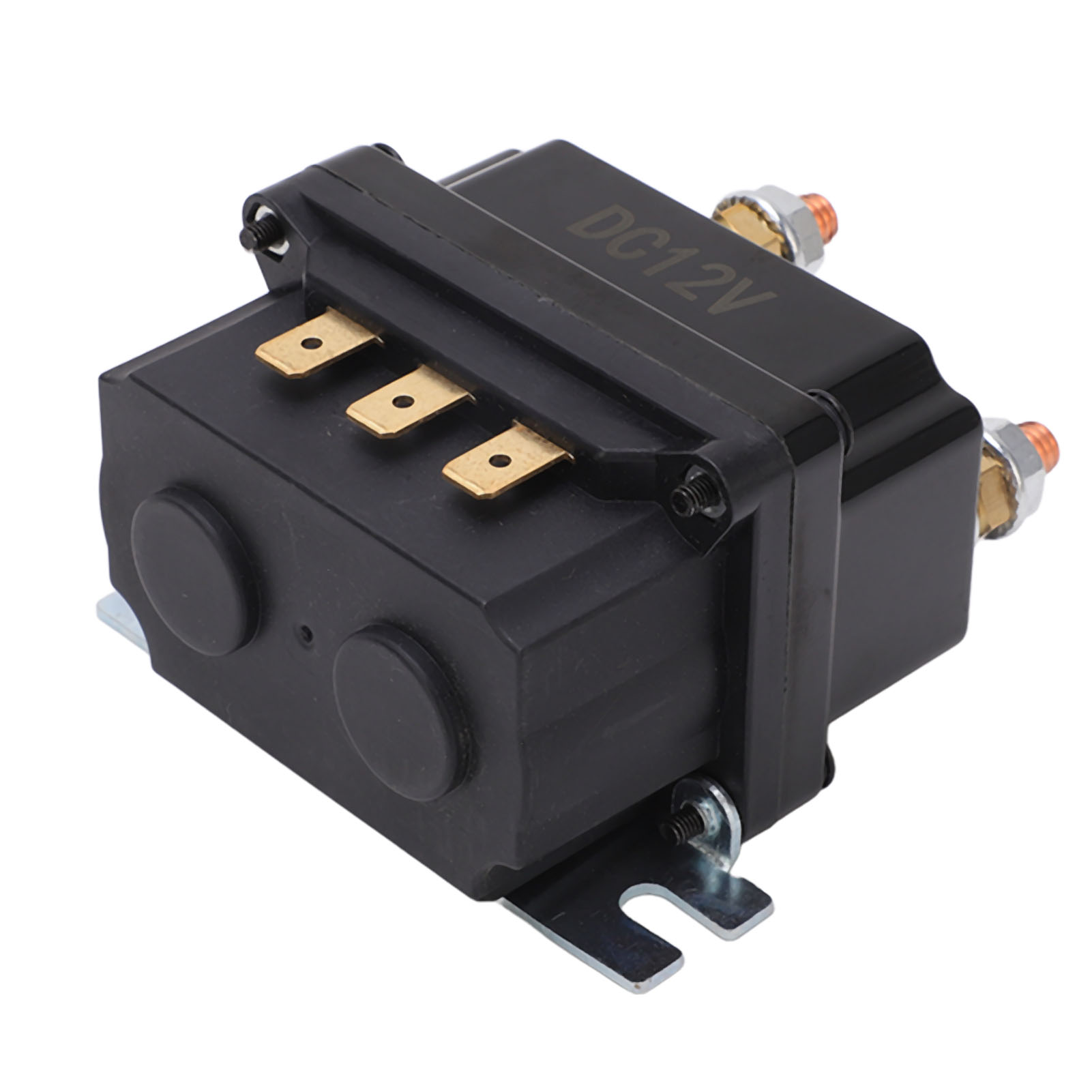 Vattentätt relä 250a integrerade vattentäta abs-mässingsrelä för elektriska vinscher för terrängfordon 12v vinschreläer