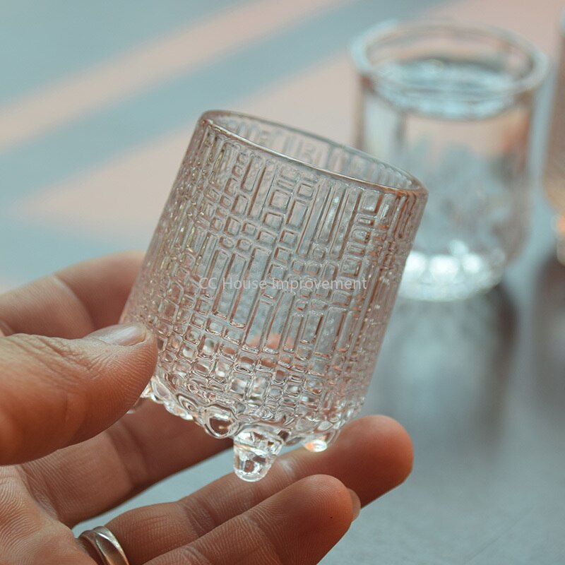 Lead-free crystal glass mini one or two white wine glasses, strong wine glasses, small wine glasses, 50 ml one-cup.