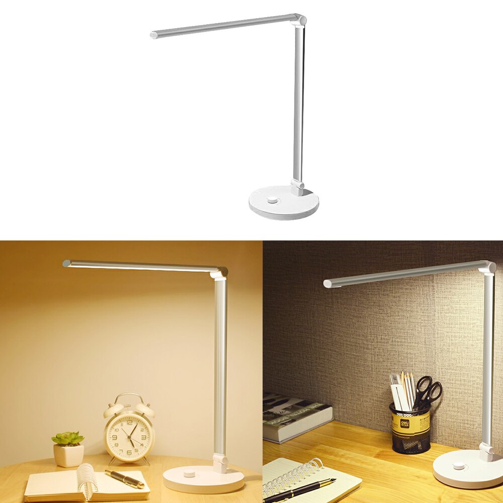 LED Table Lamp Foldable Eye-Protect Led Reading Lamp White/Natural light/Warm white Lighting Brightness Adjustable LED Desk Lamp