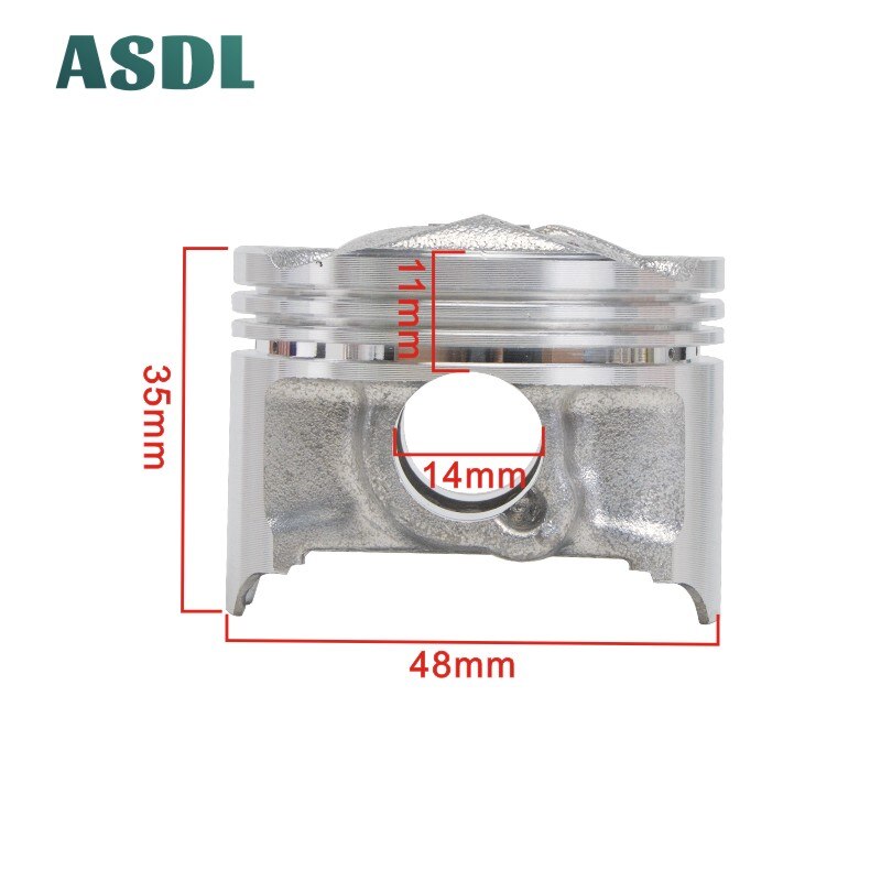 For FZR250R FZR 250 R FZR250RR EXUP FZR250 ZEEL Piston and Rings Set STD 48mm 48.25mm 48.5mm