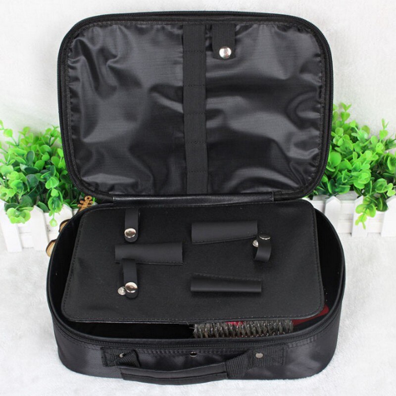 Barber Tools Bag Portable Leatherette Salon Hairdressing Hair Styling Tools Clipper Comb Scissors Case Storage Bag