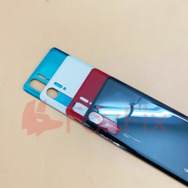 Bakglas för huawei  p30 bakre batterilucka  p30 lite bakre glasdörrshus väska för huawei  p30 pro batteribyte
