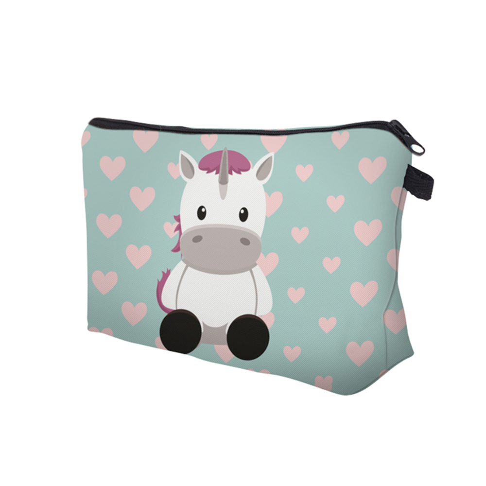 Deanfun mochilas escolares fofas de cordão, 2 peças, unicórnio, estampado, multifuncionais para meninas