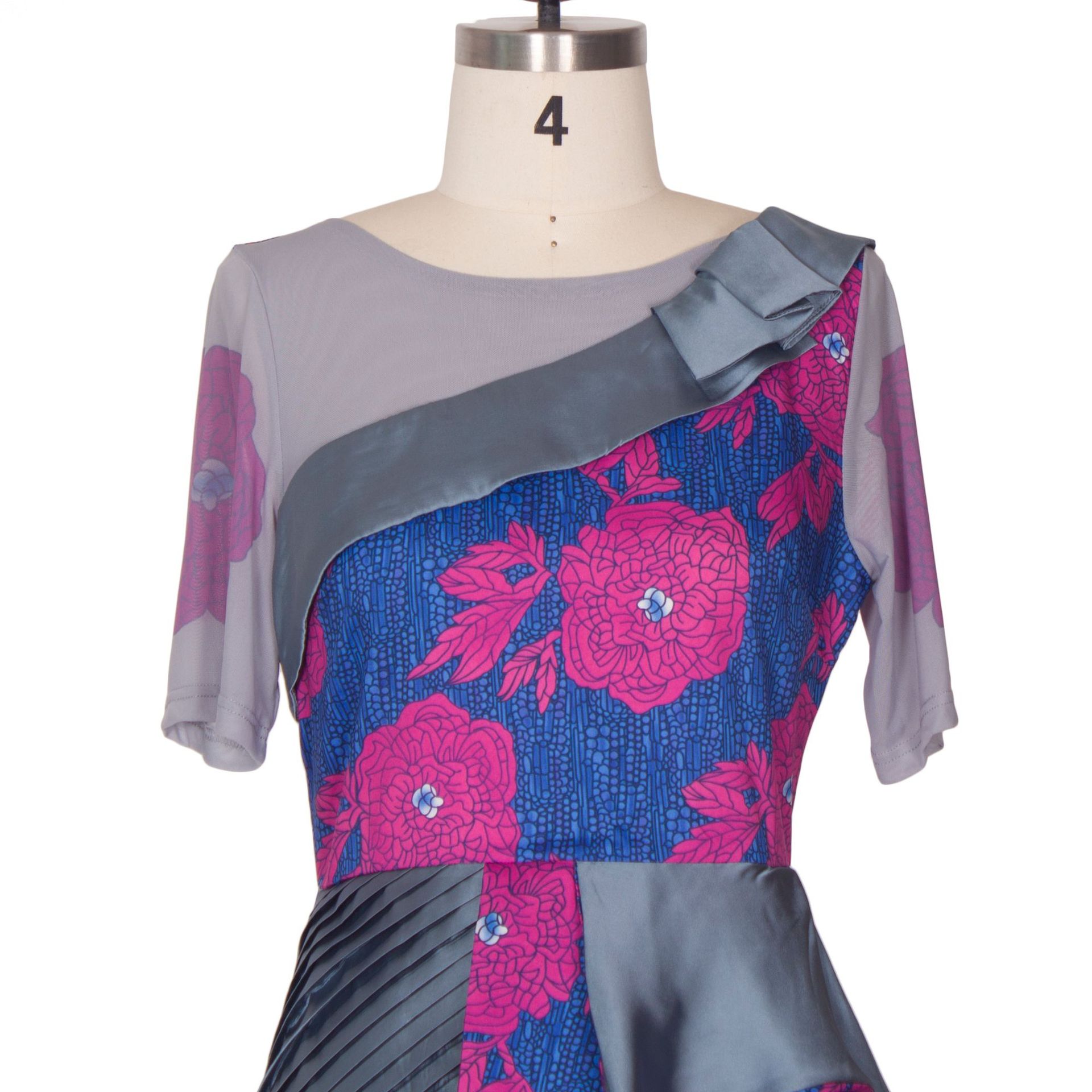 Sydafrikanske print kjole kvinder flæser flora robe africaine femme bodycon maxi havfrue kjole afrika tøj efterår vinter