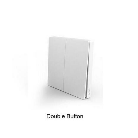 Version Xiaomi Aqara Mijia Smart home Light Control ZiGBee Wireless Key and Wall Switch Via Smarphone APP Remote: White Wireless Key 2