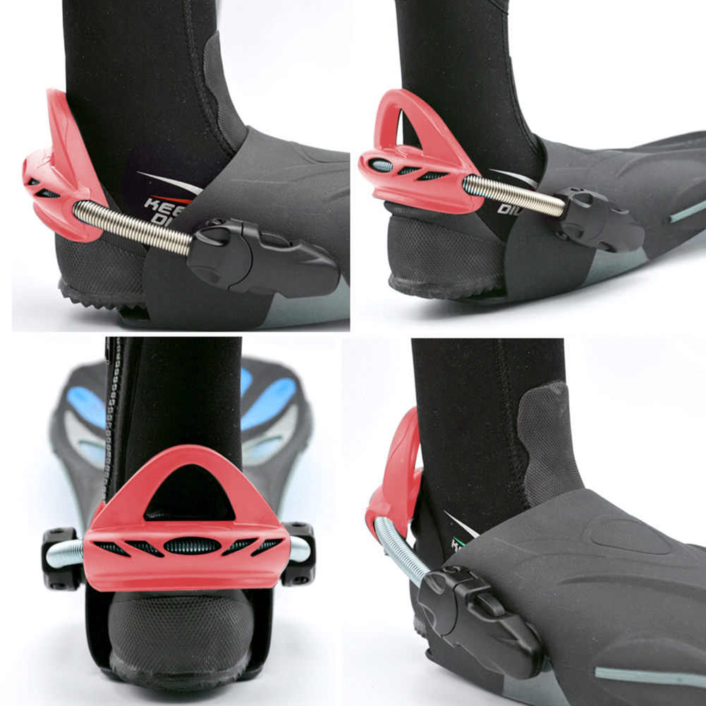 Flippers Anti-Slip Band 304 Rvs Lente Hak Bandjes Voor Cressi Mares Vinnen Open Hiel Duiken snorkelen Vinnen