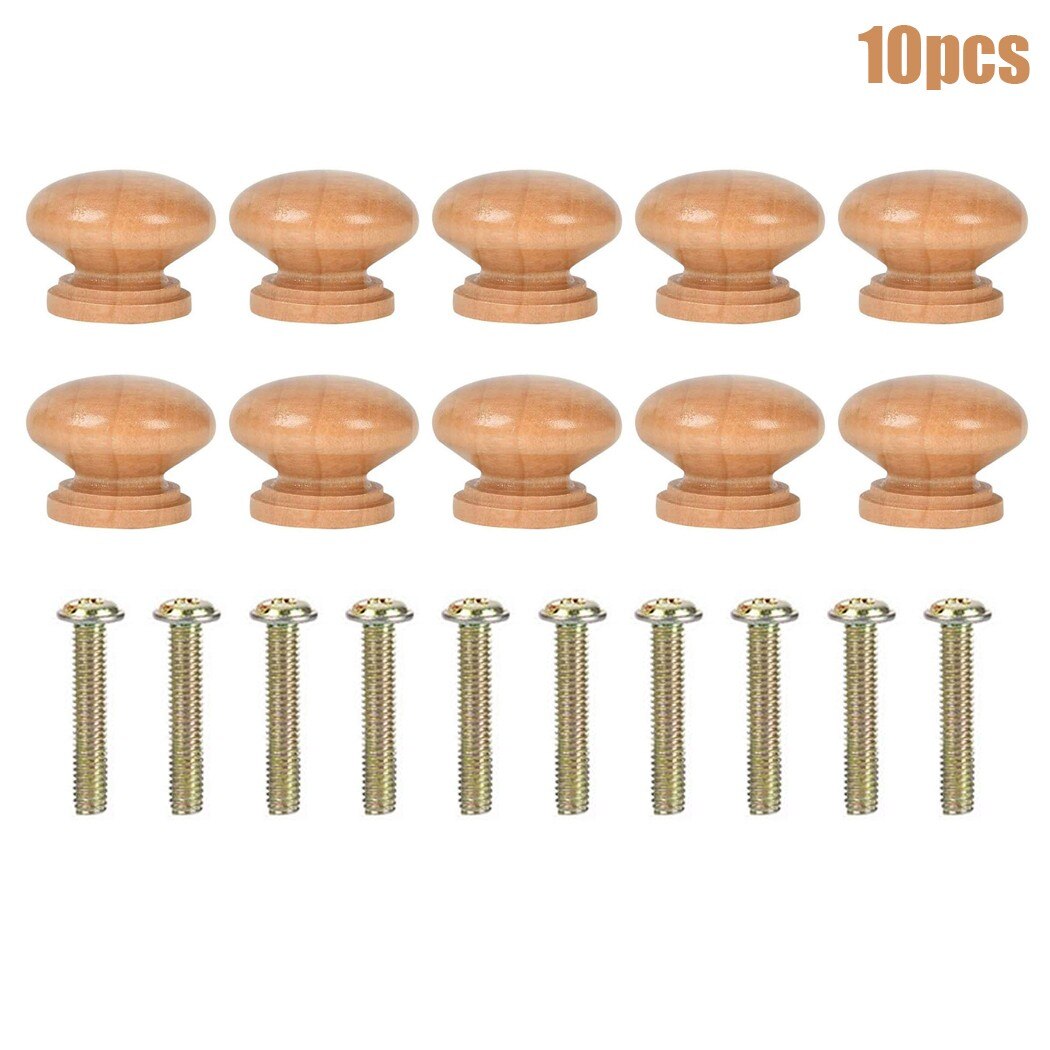 18Pcs Ronde Reliëf Porselein Deurknoppen - 6 Kleuren - Montage