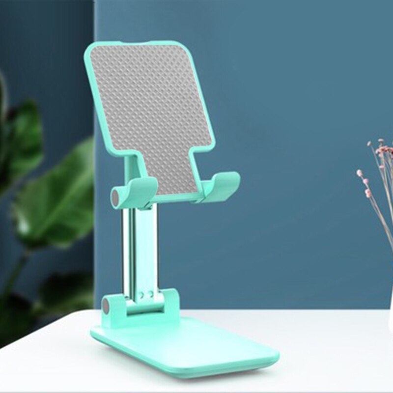 Foldable Desktop Mobile Phone Holder Bracket For Photo Live With Anti-slip Panel 101A