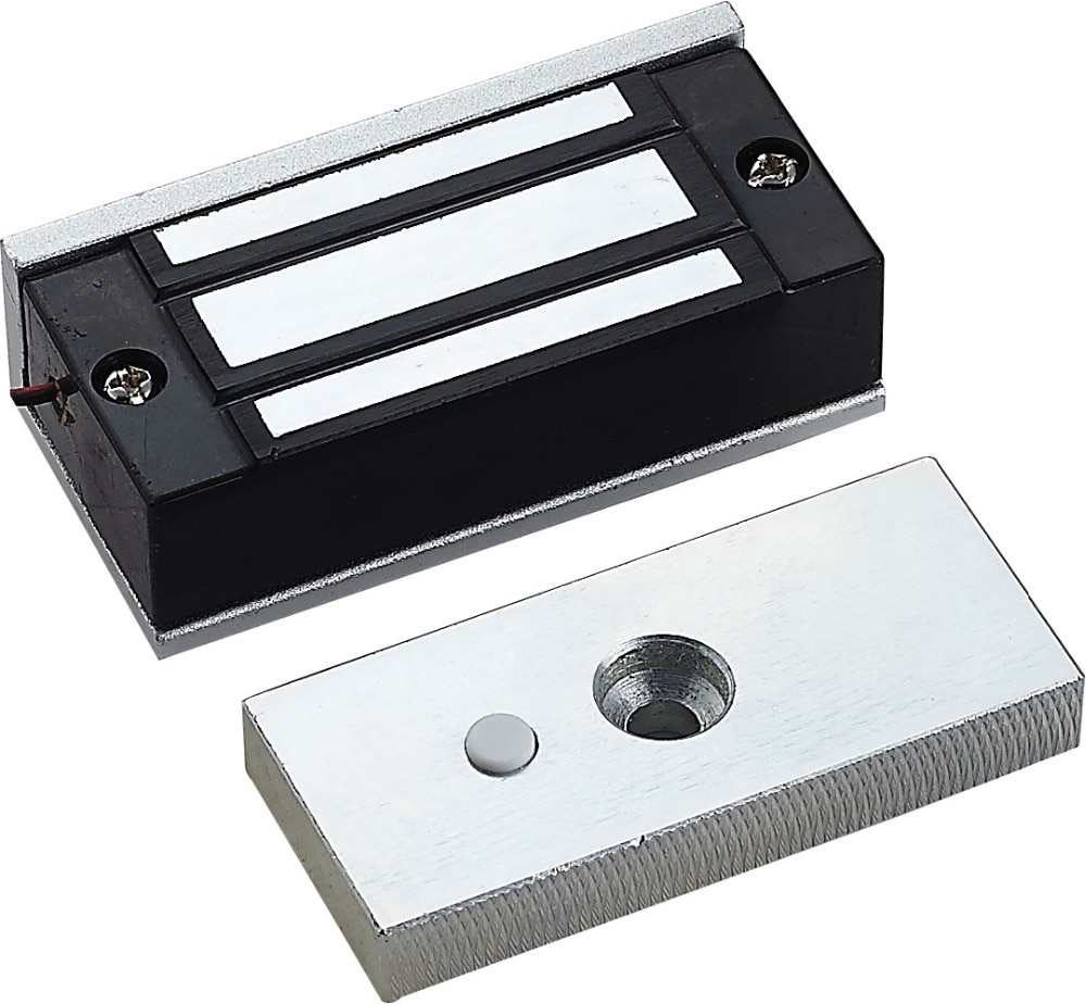 12V 60kg Electronic Electric Magnetic Lock fail safe DC EM Locks Holding Force Electromagnetic mini M60 for Door Entry Access