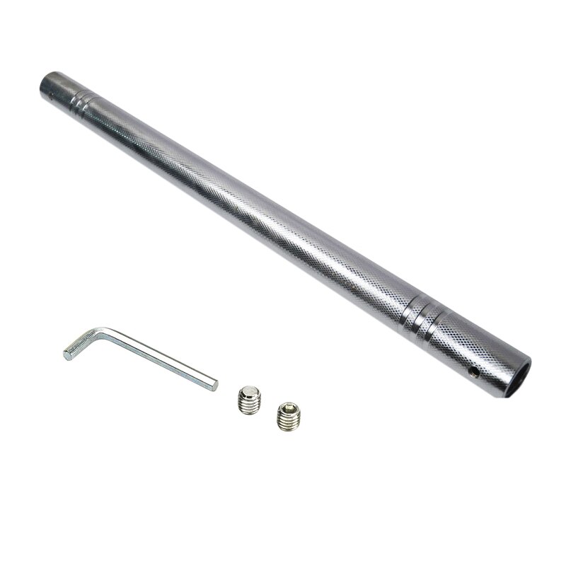 Adjustable Dumbbell Bar Connector Barbell Extension Rod For 25mm Solid Dumbbell Bar Weight Lifting Strength Training Attachments: 50cm