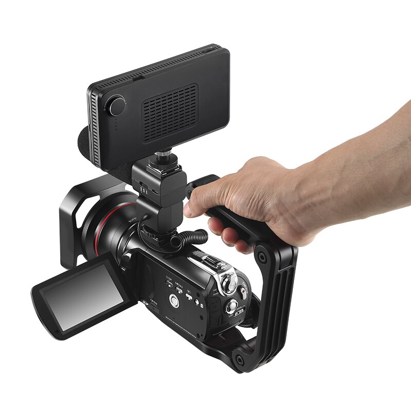 Kamerastabilisator för dslr ordro hc -1 handhållare stabilisator för vlog kamera videokamera telefon