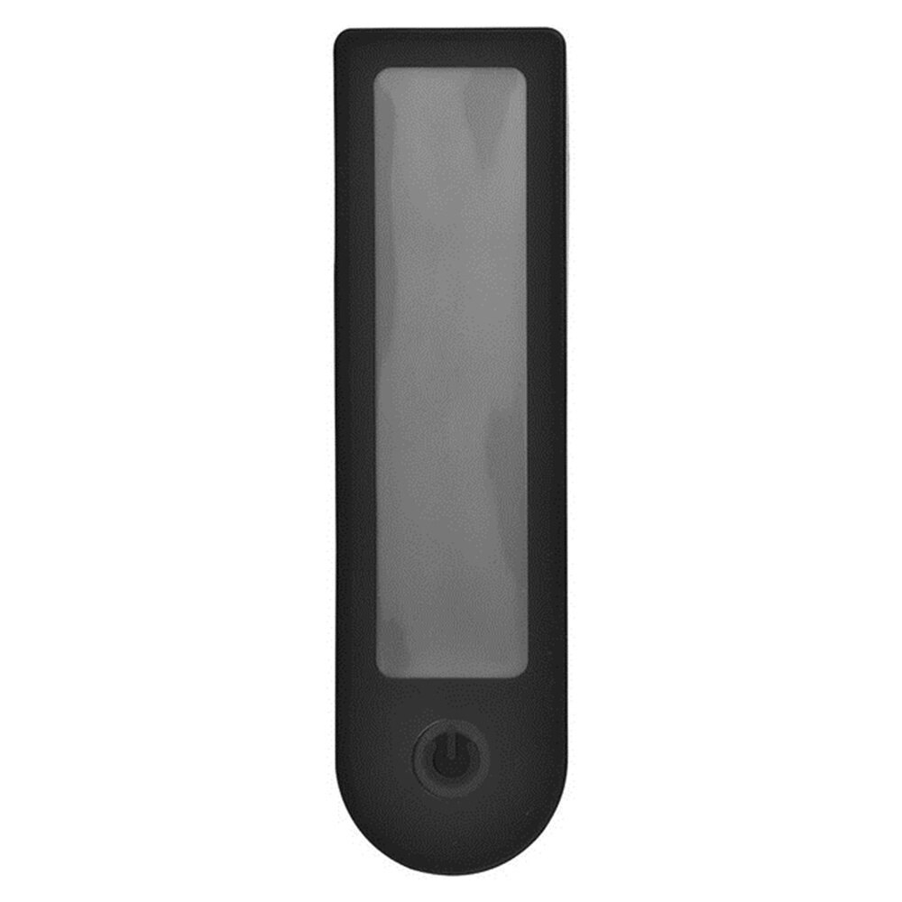 Silikagel beskyttelsesovertræk dashboard silikone etui vandtæt xiaomi mijia  m365 pro elektrisk scooter skateboard tilbehør: Sort
