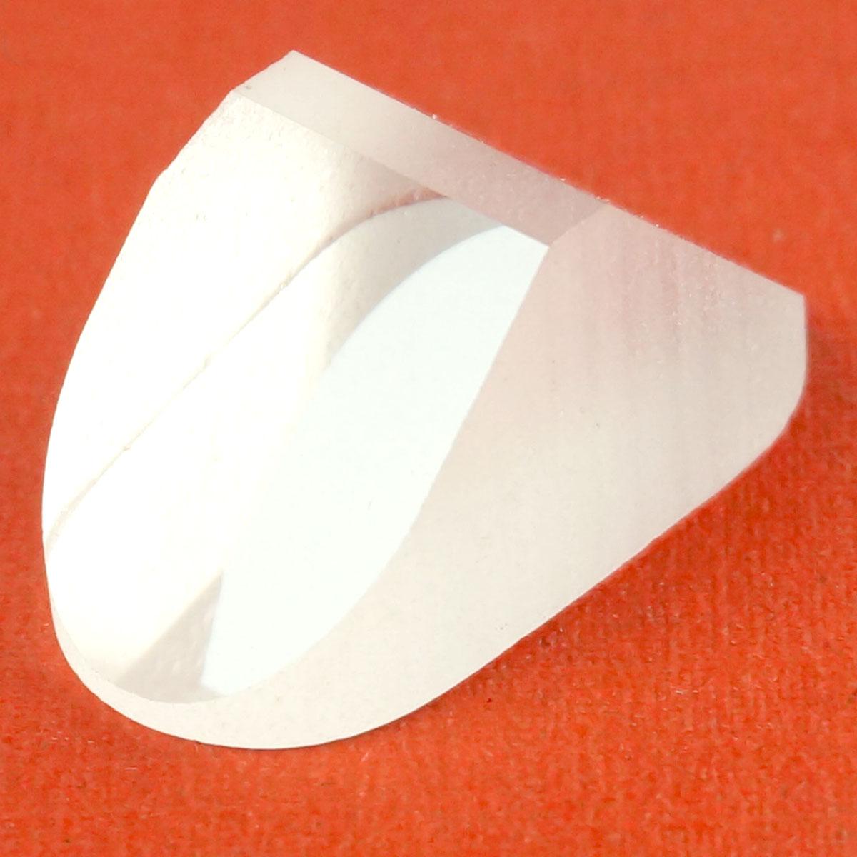 25 x 12.5 x 12mm optisk glass trekantet rettvinklet likebein  k9 porro prisme linse for telescopex optikk
