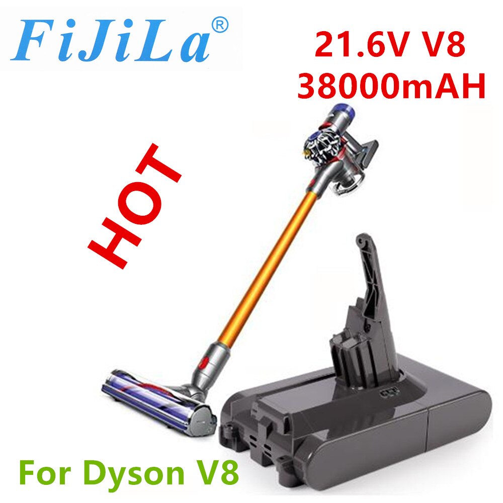 Dyson dc62 batería 38Ah batería de Li-Ion de 21,6 V para Dyson V8 DC58 DC59 DC61 DC62 DC74 SV07 SV03 SV09 aspiradora de la batería