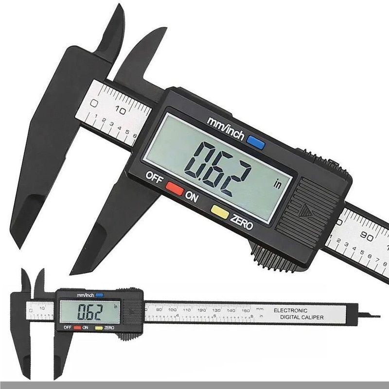 150MM Electronic digital vernier caliper high-precision measuring tool small digital caliper measuring ruler