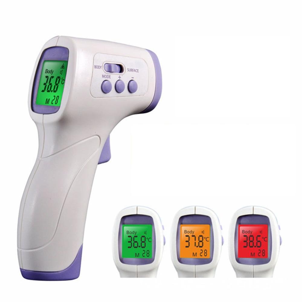 Human Body Thermometer Electronic Forehead Thermometer Handheld Portable Non-Contact Infrared Thermometer