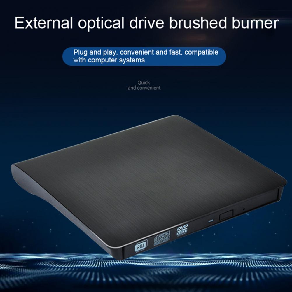 CD-ROM Disk Drive USB 3.0 CD Burner Driver Drive-free Computer ROM External Drive DVD Drive Player Writer Reader for Laptop