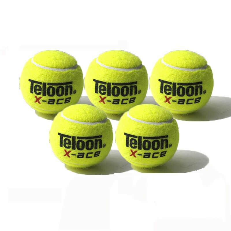 4 Pcs Training Tennis Adult Youth Training Game Tennis Rubber Suitable for Beginner School Club