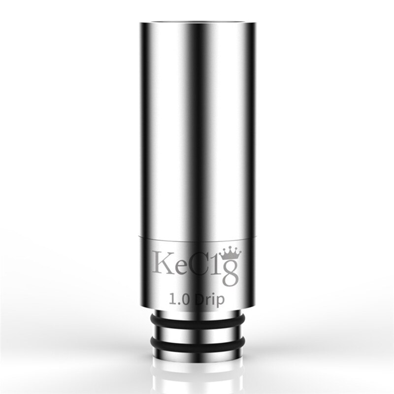 2 In 1 Stainless Steel Long 510 Drip Tip: Default Title