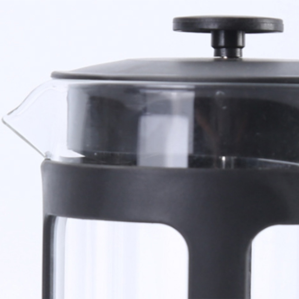 350ml franske presser kaffe/te brygger gryde kedel varmebestandig rustfrit stål glas stempel kaffekande