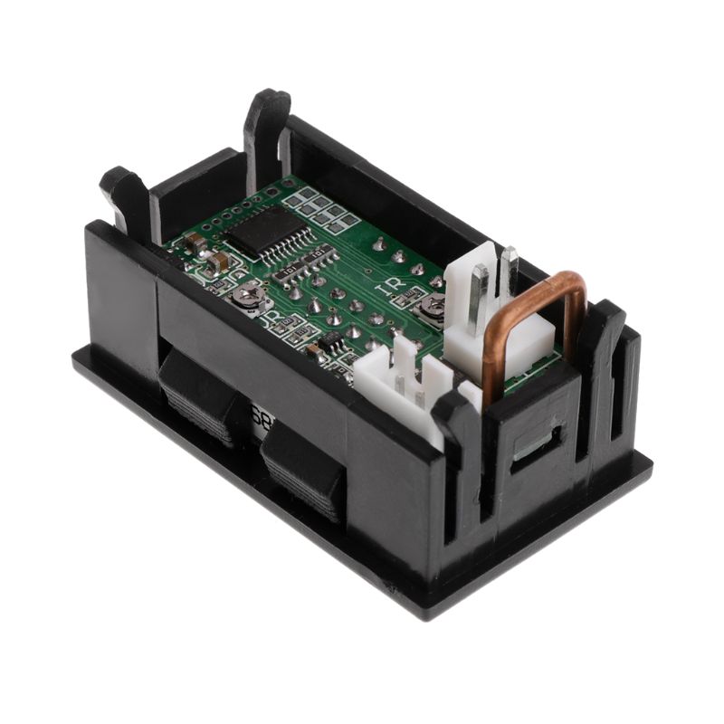 0.28\" Digital DC 200V 10A Voltmeter Ammeter 4 Digit 5 Wire Voltage Current Meter 090E