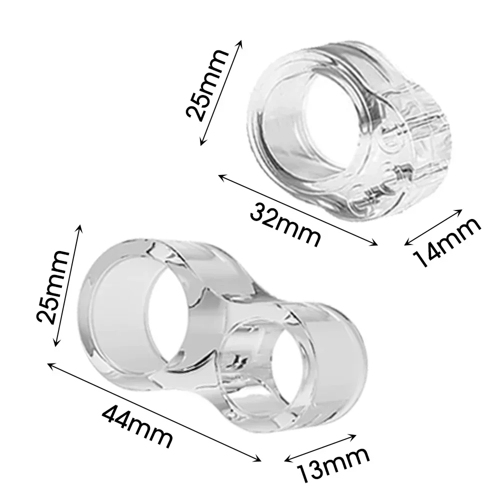 20/1Stck Türgriff Stopper Silikon Puffer Zauberstab Schutz Tür Knopf Stoßstange Möbel Geschützt Absturz Pads Anti-kollision Ringe