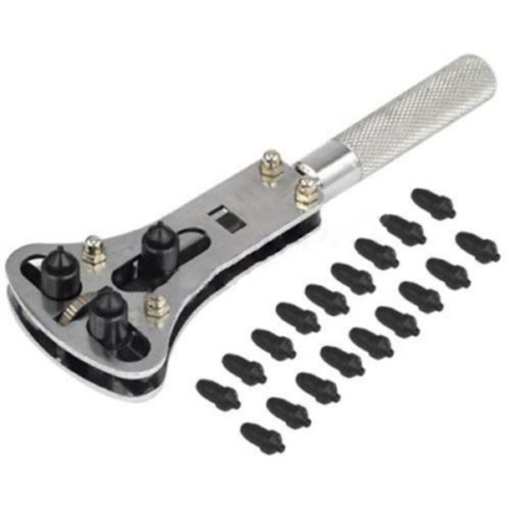 Wrist Watch Case Opener Adjustable Screw Back Remover Wrench Repair Tool Claw Watch RepairTool Metal Case Open Wrench Wrist