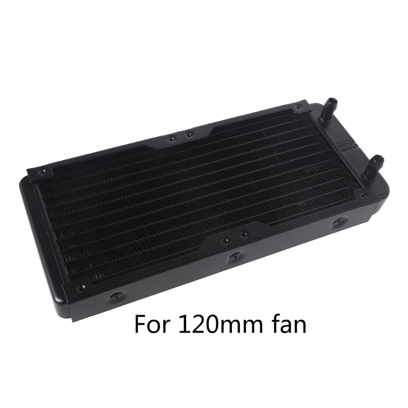 F3MA 240mm 10 Tube Computer Water Cooling Radiator G1/4 Female Thread Heat Dissipation for Computer PC CPU Water Cool System