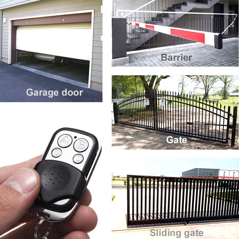 Portail de garage à distance ROGER 433.92MHz | Duplicateur de clé clone pour ROGER H80 TX22 E80 TX52R TX54R