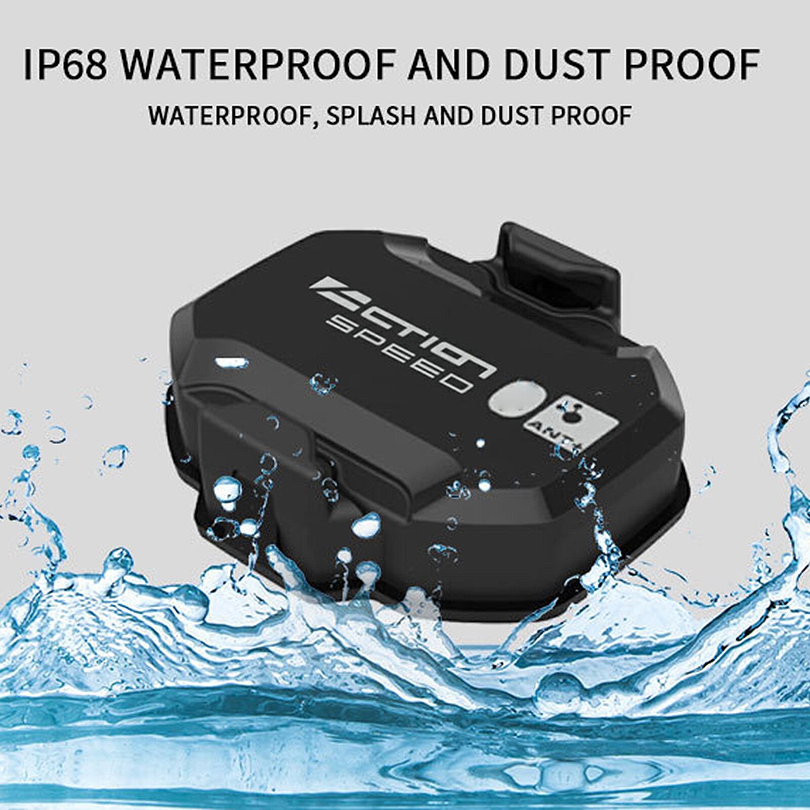 1Set ABS Bike Cadence Sensor Waterproof ANT & Wireless Speed Sensor