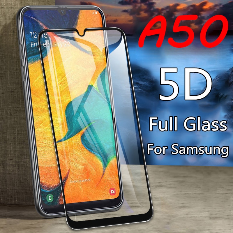 2PCS Toughed Tempered Glass For Samsung Galaxy A50 Protective Glass For Samsung Galaxy A70 A40 A30 A20 A10 Hard Screen Protector