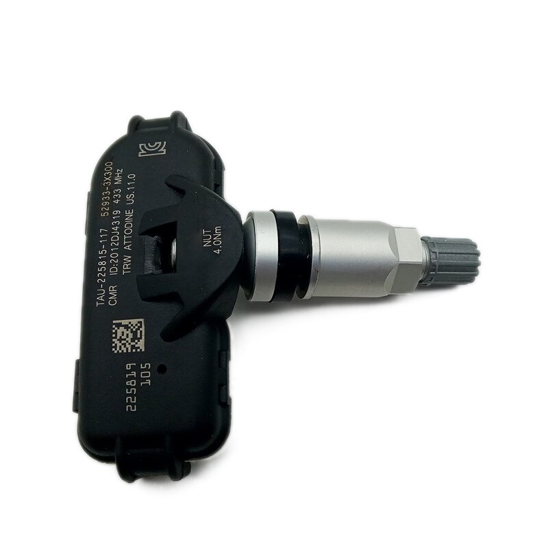 Tpms 52933-3X300 Voor Hyundai Elantra C-Groen Voor Kia Pride Rio 433Mhz Bandenspanning Monitor Sensor Systeem 52933-3X300 4 Pcs