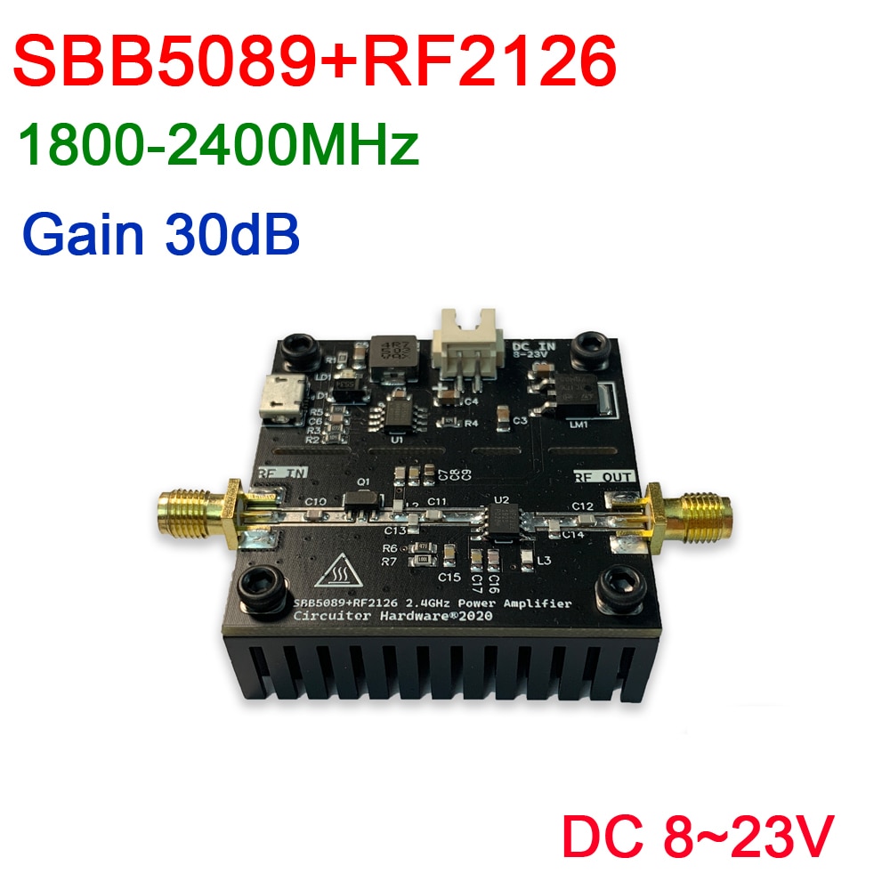 SBB5089 + RF2126 1800~2400MHz 1W RF power amplifie... – Grandado