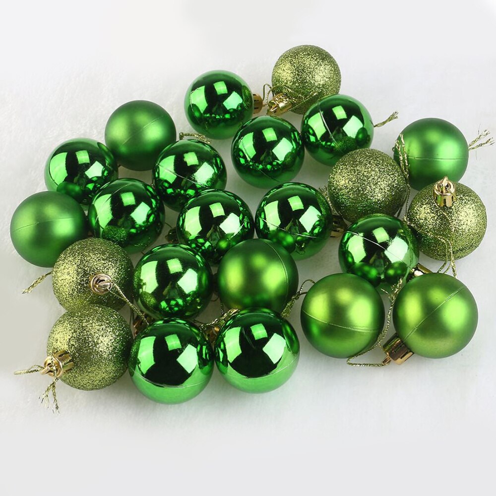 12pcs Green Christmas Ornaments Hanging Christmas Tree for Home Christmas Shop Party: Default Title