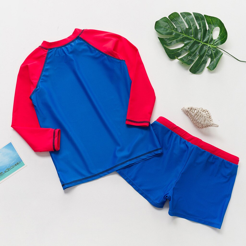 Badpak Brief Cartoon Tops Shorts Badmode Badpak Surfen Outfits Kinderen Badpak Jongen