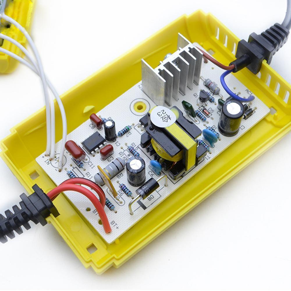 12V 2A Full Automatic Car Battery Charger Power Pulse Repair Chargers Wet Dry Lead Acid Battery Chargers