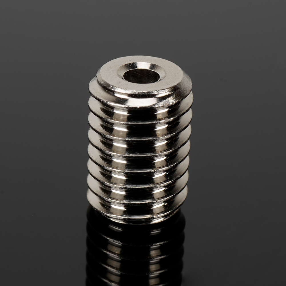 V6 Volcano Hotend Adapters For Volcano Heater Block to V6 Nozzle Hight Flow Nozzle Copper Connector 3D Printer Parts