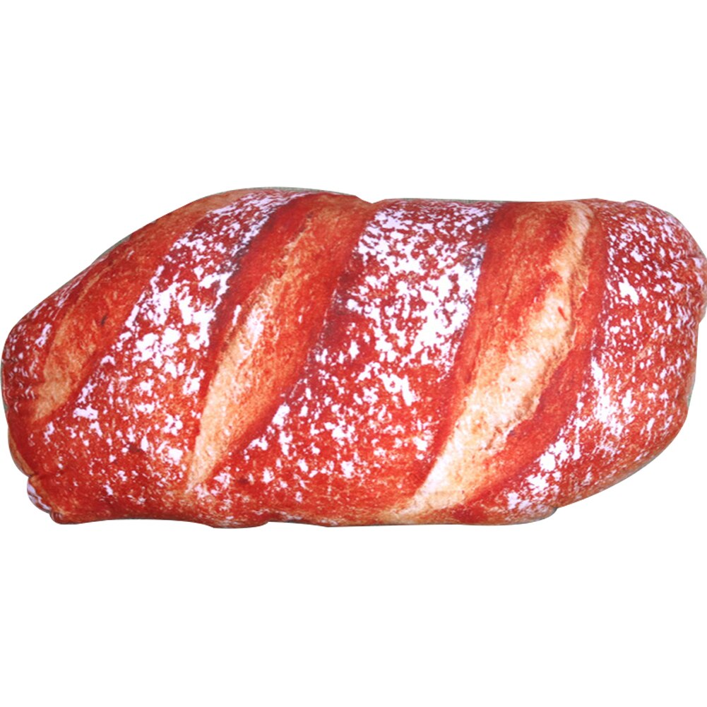 Muñeca rellena modelo de pan de sésamo con mantequilla de jamón simulada en 3D, cojín trasero, almohada decorativa, cojín de apoyo