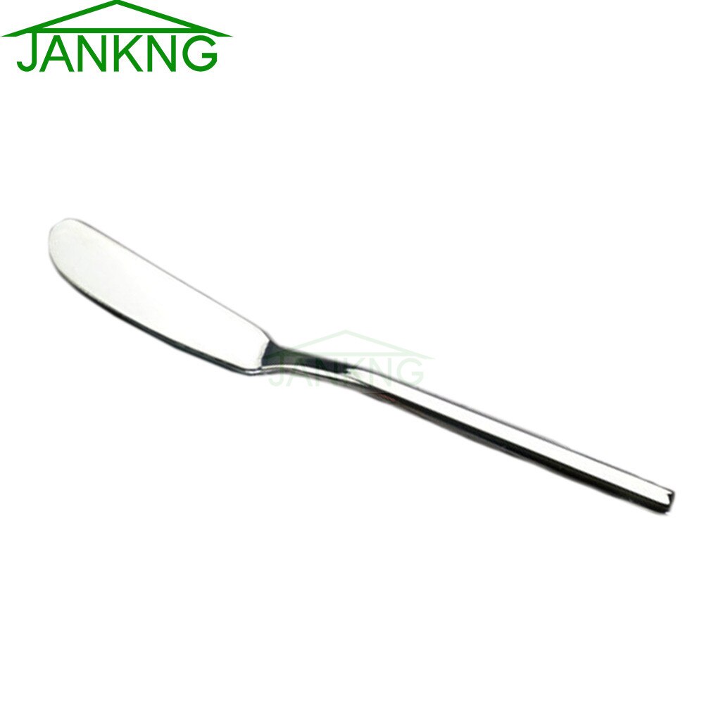 Jankng 6 Stks/partij Roestvrij Staal Boter Mes Set Dikte Kaas Dessert Bestek Jam Strooier Ontbijt Tool Keuken Servies