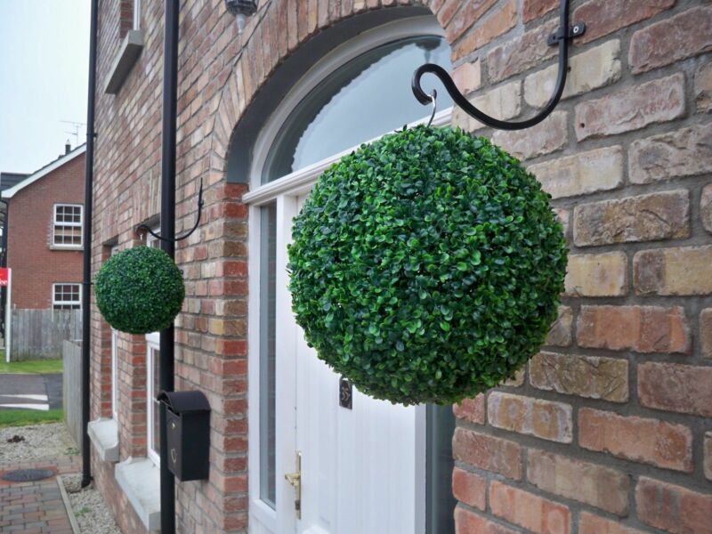 20/25cm Green Plant Ball Boxwood Wedding Event Home Outdoor DecorationFashion Artificial Plant Ball Tree