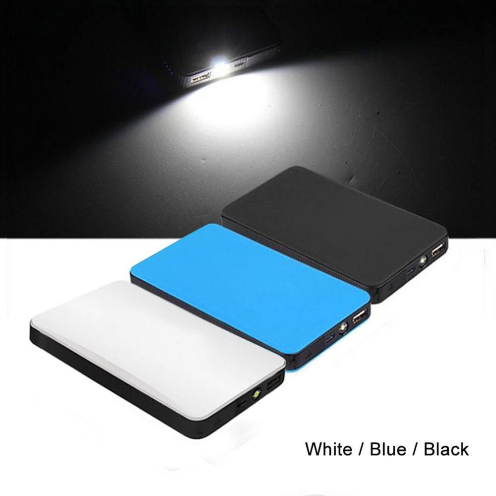 Auto Jump Starter Draagbare Uitgangspunt Apparaat Aansteker Power Bank Booster Batterij Oplader Draagbare Auto Starter Lichter