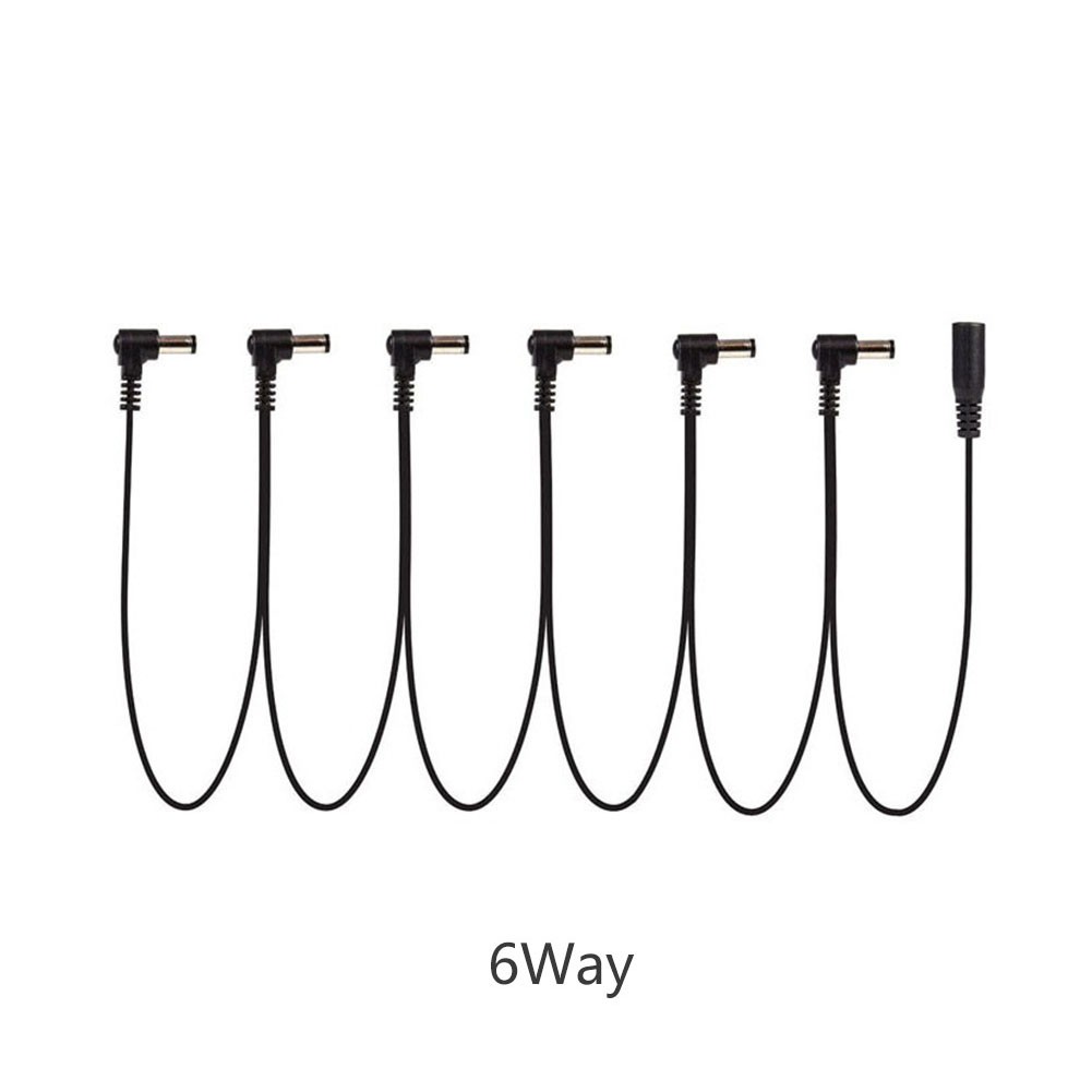 Mais novo útil venda quente portátil confiável margarida corrente cabo margarida divisor de energia fonte 3/4/5/6/8 vias: Borgonha